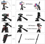 Load image into Gallery viewer, 100cm Tripod Bluetooth Remote
