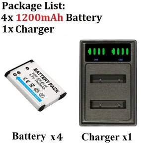 1200mAh EN-EL19 Battery for Nikon Cameras