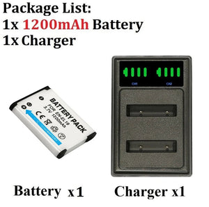 1200mAh EN-EL19 Battery for Nikon Cameras