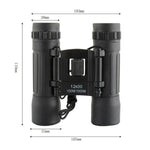 Load image into Gallery viewer, 12X30 Mini Binoculars Bird Watching Optics
