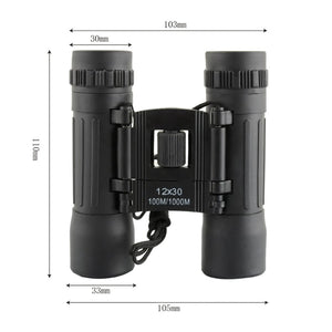 12X30 Mini Binoculars Bird Watching Optics