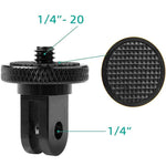 Load image into Gallery viewer, 1/4 Screw Converter Mini Tripod Adapter for Gopro
