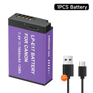 1800mAh LP-E17 Camera Battery