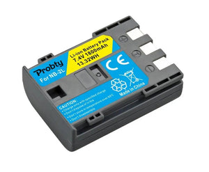 1800mAh NB-2L Digital Camera Battery