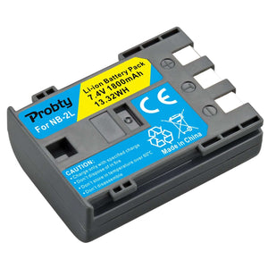 1800mAh NB-2L Digital Camera Battery