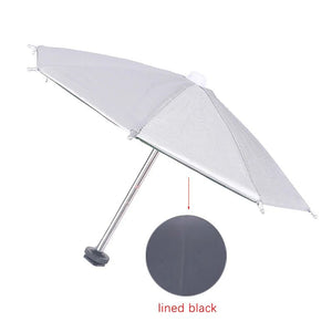 Black DSLR Camera Umbrella Sunshade Rain Holder