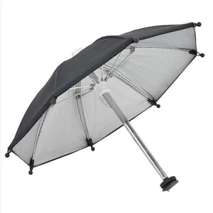 Black DSLR Camera Umbrella Sunshade Rain Holder