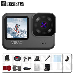 4K60FPS WiFi Action Camera with Remote - CERASTES