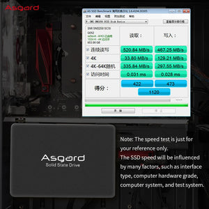 Asgard SATA3 SSD - Solid State Drive