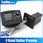 Load image into Gallery viewer, 4-Band Acoustic Guitar Preamp with Tuner EQ
