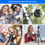 Load image into Gallery viewer, Flexible Octopus Tripod for Phone and DSLR
