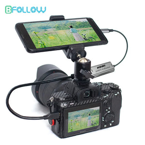 BFOLLOW HDMI Adapter for Android Phone Tablet Camera Monitor