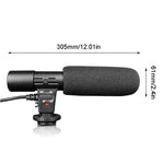 Load image into Gallery viewer, Stereo Microphone DSLR Mic-01 3.5mm DV
