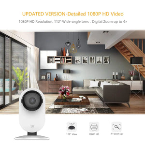 YI 1080p Wifi Home Camera System - 4pcs