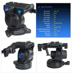 Load image into Gallery viewer, Carbon Fiber Tripod with S2 Head - Benro C38TDS2
