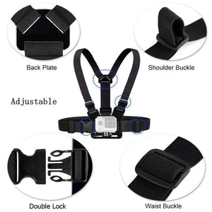 Chest Strap Rotate Phone Mount for iPhone & GoPro