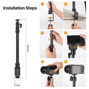 Desk Mount Stand with Flexible Arm