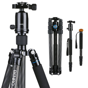 Benro C2282TV2 Carbon Fiber Tripod with V2 Ball Head