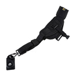 Load image into Gallery viewer, Black Dual Camera Shoulder Strap for DSLR Cameras
