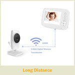 Load image into Gallery viewer, 3.2 Inch Wireless Baby Monitor - Night Vision
