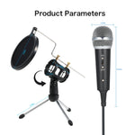 Load image into Gallery viewer, Professional Condenser Microphone with Mini MIC Stand
