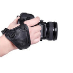 Load image into Gallery viewer, Professional PU Leather Camera Hand Grip Holder
