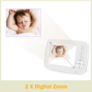 3.2 Inch Wireless Baby Monitor - Night Vision