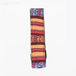 Ethnic Style Camera Strap - Colorful Pattern