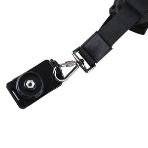 Black Dual Camera Shoulder Strap for DSLR Cameras