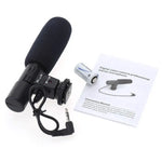 Load image into Gallery viewer, Stereo Microphone DSLR Mic-01 3.5mm DV
