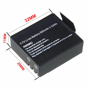 900mAh Replacement Battery for EKEN H9 & SJCAM Cameras