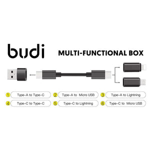 Multi-function Smart Adapter Card Storage Data Cable