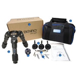 Load image into Gallery viewer, Benro Hi-Hat Professional Video Tripod
