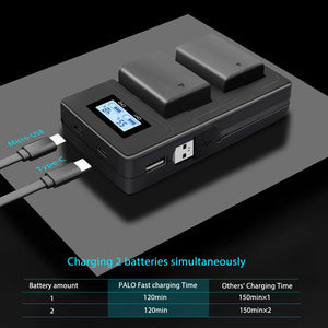 Battery for Sony Alpha a6500 a6300 a6000 / USB Charger