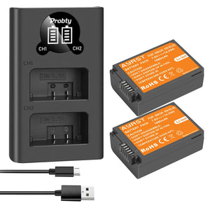 Camera Battery LED Charger Nikon Z Series 1880mAh