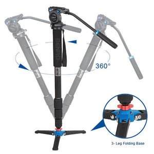 Carbon Fiber Tripod with S2 Head - Benro C38TDS2