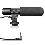 Load image into Gallery viewer, Stereo Microphone DSLR Mic-01 3.5mm DV
