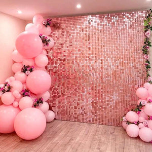 2M Foil Curtain Shimmer Sequin Glitter Backdrop