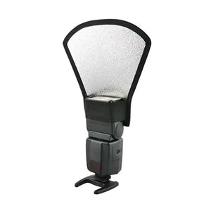 Camera Flash Reflector Speedlights - Two-Sided Silver/White