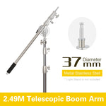 Load image into Gallery viewer, Light Stand 2.9m with Stainless Steel Cross Arm Kit
