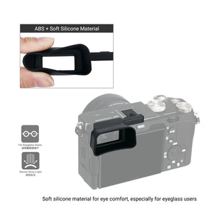 Soft Silicone Eyecup for Sony A7C Camera