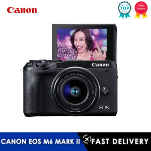 Canon EOS M6 Mark II - EF-M 15-45mm Lens