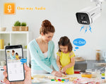 Load image into Gallery viewer, Camera Outdoor POE H.265 Security CCTV Camera 4K 8MP
