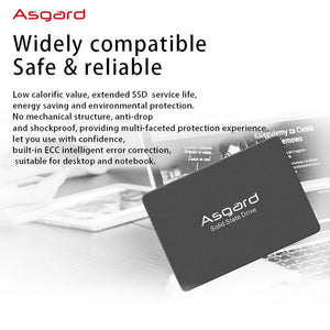 Asgard SATA3 SSD - Solid State Drive