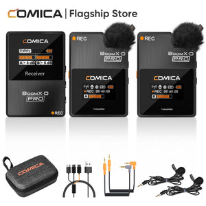 Wireless Lapel Microphone - Comica BoomX-D Pro