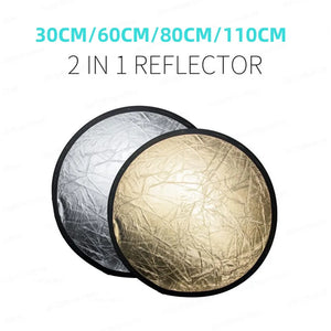 Collapsible Photography Reflector 5in1 24"