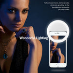 Load image into Gallery viewer, USB Charge LED Selfie Ring Light for Phones
