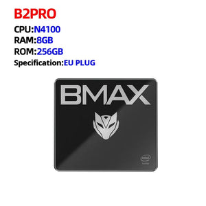 BMAX B2 Pro Mini PC Windows 11 PRO 8GB 256GB SSD