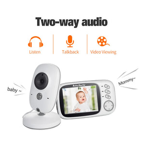 Baby Monitor 3.2 inch LCD Night Vision Camera