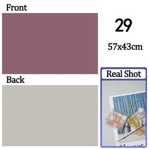 Photography Backdrops 57x43cm Solid Color Background Paper